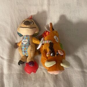 Lamaze lion king Timon and pumba  sensory toys